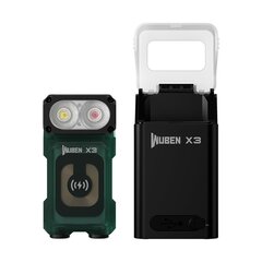 Фонарь Wuben X3 Pro EDC, зелёный