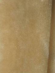 Мех игрушка, пр-во Китай, 280 г/м2, 7 мм, п/э 100%, ш. 150 см, св.бежевый