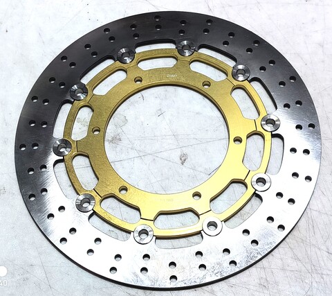 Диск тормозной передний на Yamaha MT01 2005-2006 г.в., золотой