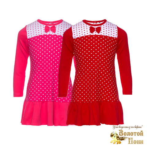 Платье хлопок девочке (3-10) 251026-OF6-2115
