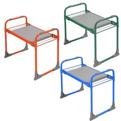 Скамейка садовая 56х30х42.5 см, с мягким сиденьем, в ассортименте, Nika, СКМ