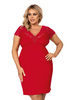 Tess plus nightdress Red