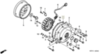 Honda Прокладка крышки генератора XL1000 11636-MBT-F22