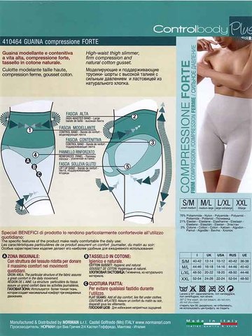 Шорты Guaina Control Body Plus