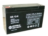 Аккумулятор General Security GS 12-6 ( 6V 12Ah / 6В 12Ач ) - фотография