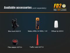 Фонарь Fenix FD20 350 люмен