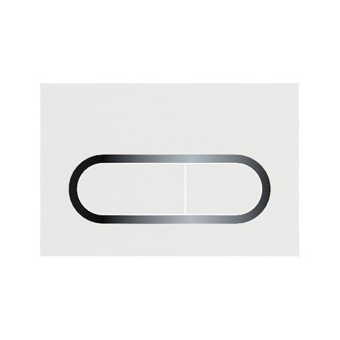 Ravak X01455 Кнопка инсталяционная Chrome белая