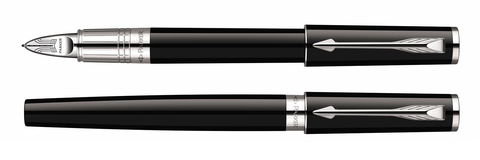 Ручка 5th mode Parker Ingenuity Slim F500, Lacquer Black CT (S0959030)