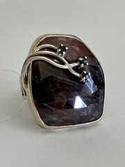 Сапфир К (кольцо из серебра)