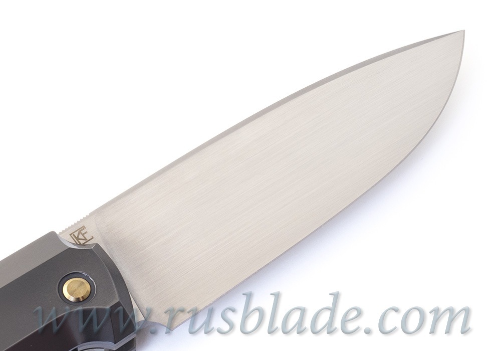 CKF/Philippe Jourget collab FIF23 knife (M390, Ti, Zirc, CF) - фотография 
