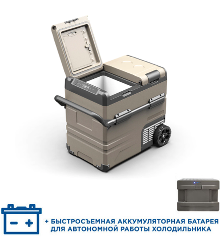 Компрессорный автохолодильник ALPICOOL ETAW55 (55 л.) 12-24-220В