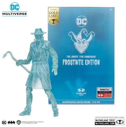 DC Мультивселенная фигурка Джокер Комик Gold Label