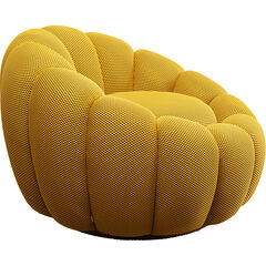 Кресло вращающееся Peppo Bloom Yellow