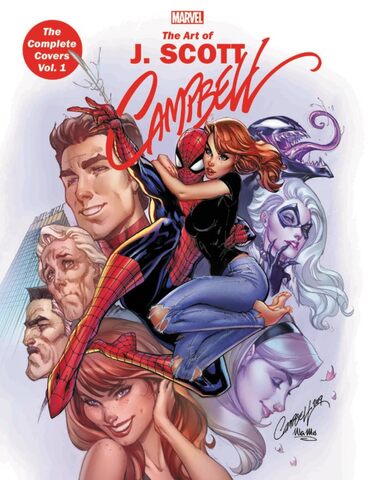 Marvel Monograph: The Art of J. Scott Campbell (The Complete Covers, vol.1) (На английском языке)