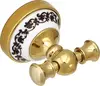 Fixsen Bogema Gold FX-78505AG Крючок двойной, цвет: золото, белый