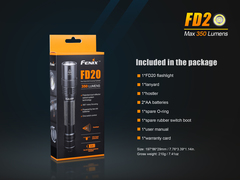 Фонарь Fenix FD20 350 люмен
