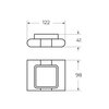 Art&Max Platino AM-E-3999-MB Мыльница, цвет: чёрный