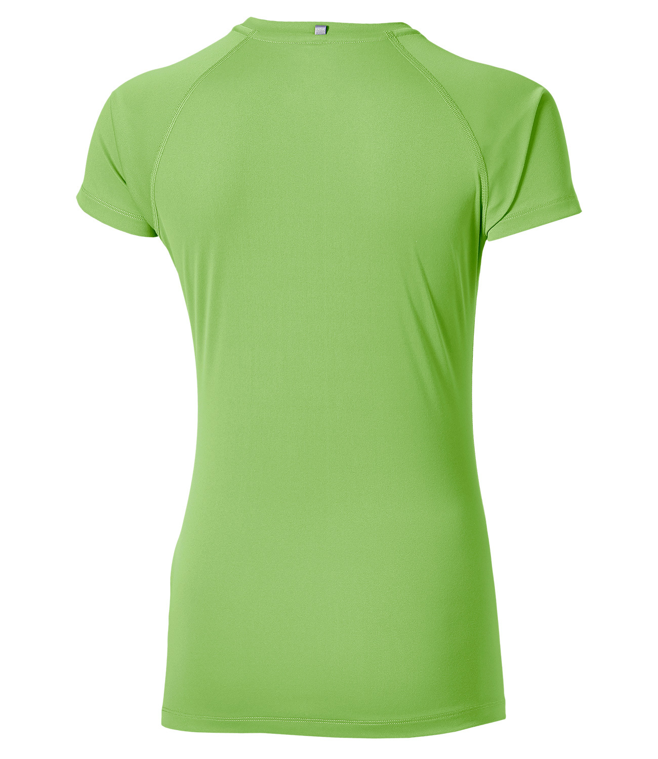 ASICS STRIPE SS TOP женская спортивная футболка салатовая - 3