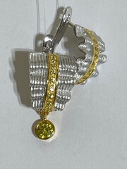 Фолды (серьги из серебра)