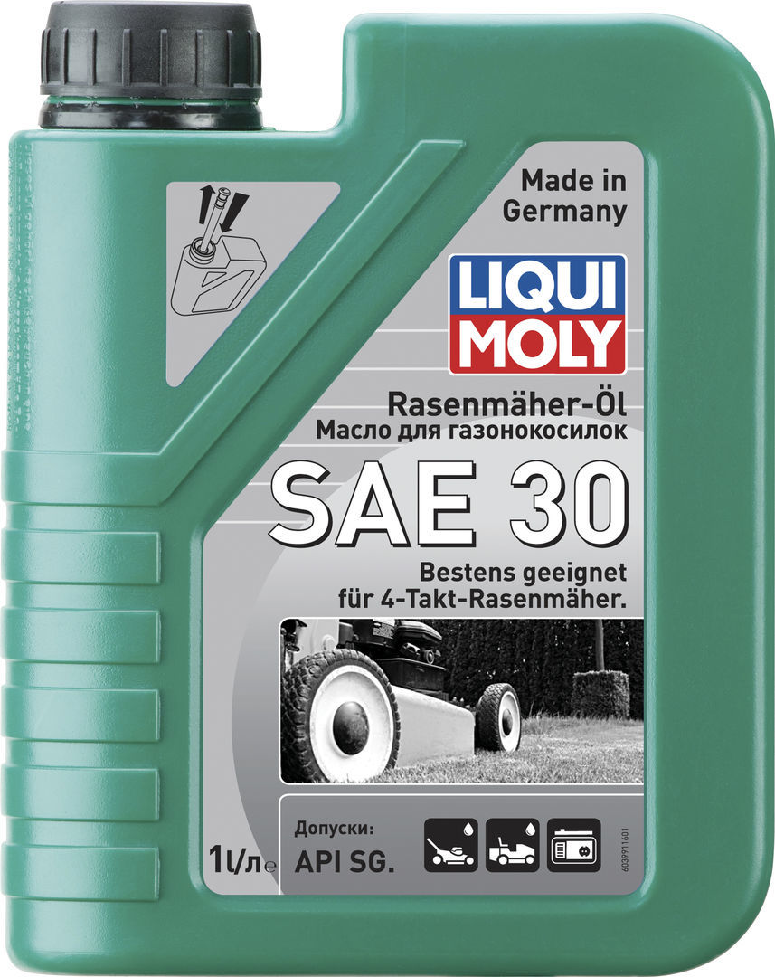 Моторное масло для газонокосилок Liqui Moly Rasenmaher Oil 30 минеральное 1л