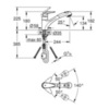 GROHE Eurodisc 32257001 Смеситель для мойки с выдвижным изливом
