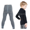 Комплект термобелья из шерсти мериноса Norveg Soft  детский Black-Grey - 1