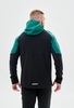 Мужская тренировочная куртка с капюшоном Nordski Pro Tour Hood alpine green-black - 8