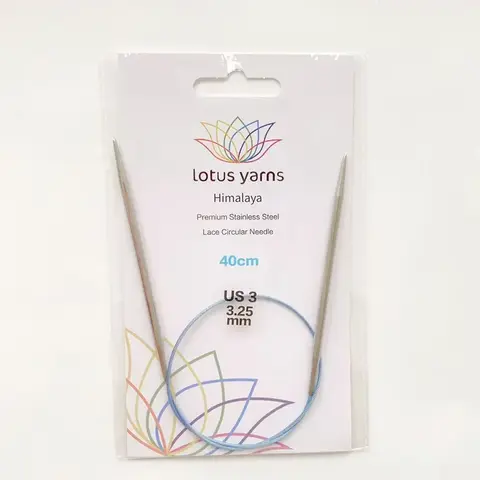 Спицы Lotus Yarns Himalaya Premium круговые 3,25 мм/40 см 14006
