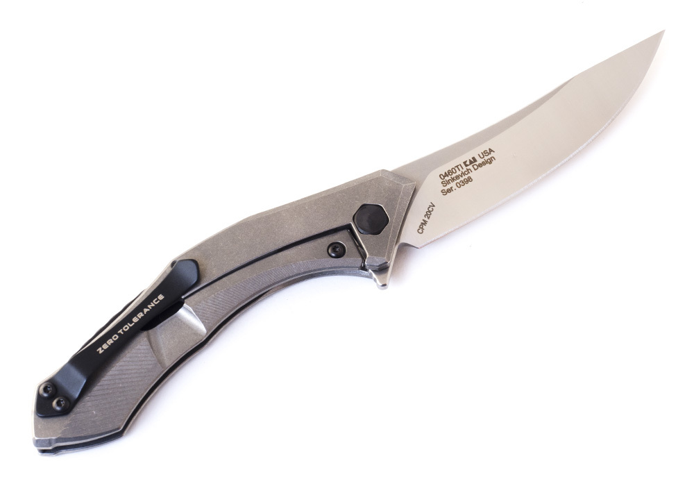 Нож Zero Tolerance 0460Ti ZT 0460Ti CPM 20CV Sinkevich design