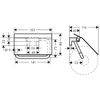 Hansgrohe AddStoris 41753340 Держатель туалетной бумаги с крышкой, BBC