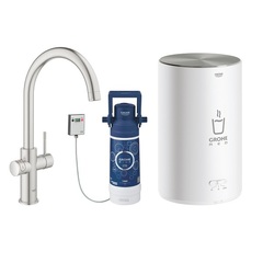 GROHE Red 30083DC1 Смеситель для мойки с бойлером, фильтром фото