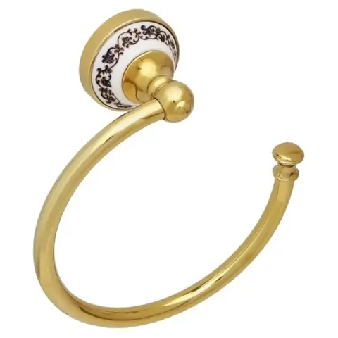 Fixsen Bogema Gold FX-78511G Полотенцедержатель, цвет: золото, белый