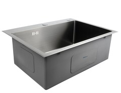Кухонная мойка из нержавеющей стали Kaiser KSM-6046 черная 600x450x220 4