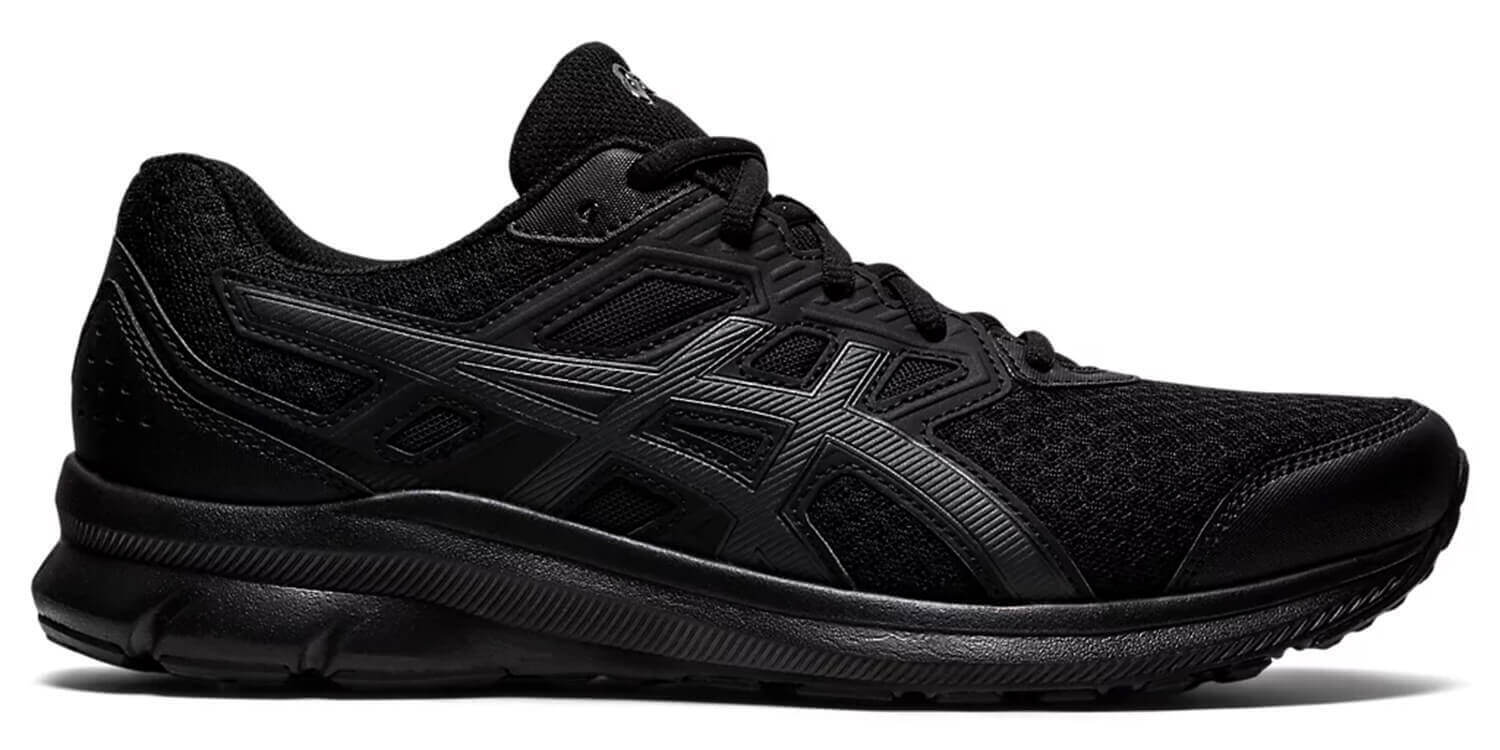 Asics Jolt 3 2E Wide кроссовки беговые мужские черные (Распродажа)