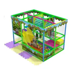 Детский игровой лабиринт "Дружок XL3" 8.3 м² (3.5*2.35*2.5м)