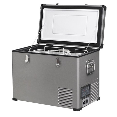 Компрессорный автохолодильник Indel-B TB46 Steel (12V/24V/220V, 45л)