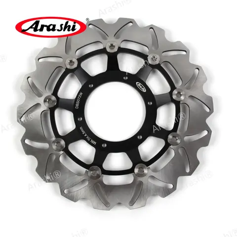 Передний тормозной диск ARASHI для HONDA CBR R 250 / CBR R 300 / черные