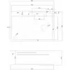 Abber Wasser Kreis AF2194SP Кухонная мойка, цвет: серый