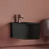 ArtCeram Atelier ATB001 17 00 *1 Биде подвесное, цвет: черный матовый