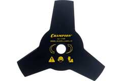 ЗИП1 Нож для мотокосы Champion 3-зубчатый d255мм 25,4мм