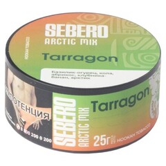 Sebero Арктик Микс 25гр. Таррагон (Базилик-Огурец, Кола, Абрикос, Клубника- Банан)