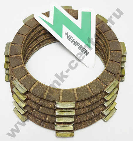 F1750A Комплект фрикционных дисков сцепления мото (FCD0411)  NEWFREN
