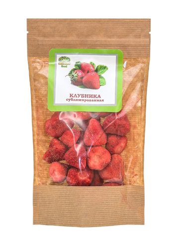 Клубника сублимированная целая, 20 гр