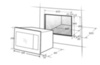 Микроволновая печь Midea TG925B8D-BL схема