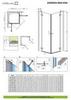 Radaway Essenza New KDD 385062-01-01L Дверь для душевого уголка
