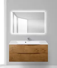 BelBagno Marino MARINO-1100-2C-SO-RN-P Тумба под раковину подвесная, 110x44.5, цвет: Rovere Nature фото