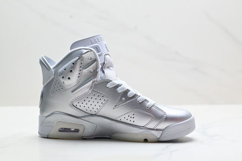 PSG x Air Jordan 6 'Metallic Silver' 