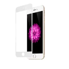 Защитное стекло 3D для Apple iPhone 7 Plus / 8 Plus, белая рамка