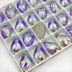 Закажите стразы пришивные Drope Light Violet, Капля Лайт Виолет по почте