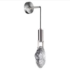 6696/5WL MIDCENT ODL24 239 Настенный светильник матовый никель/металл/стекло IP20 LED 5W 200Лм 3000K LIA